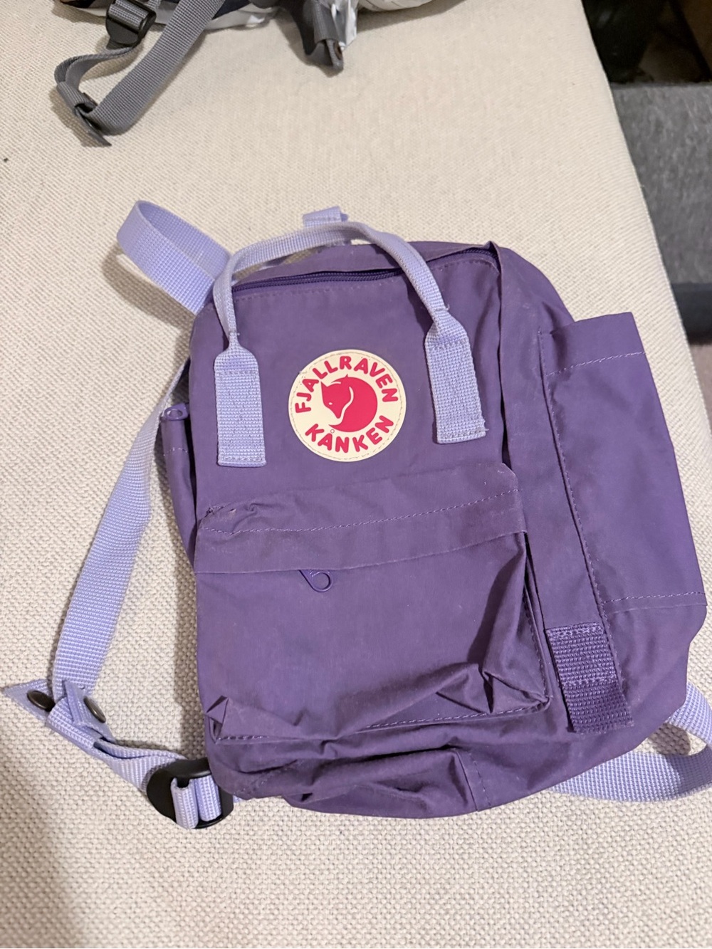 Fjällräven Kånken Mini Backpack in purple
